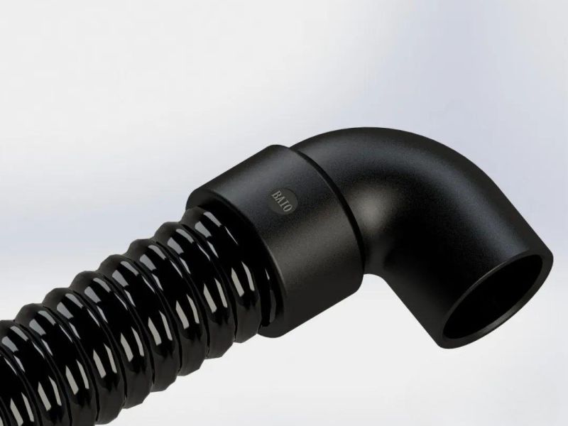 90&deg;弯头，接头口部ID32，管ID32