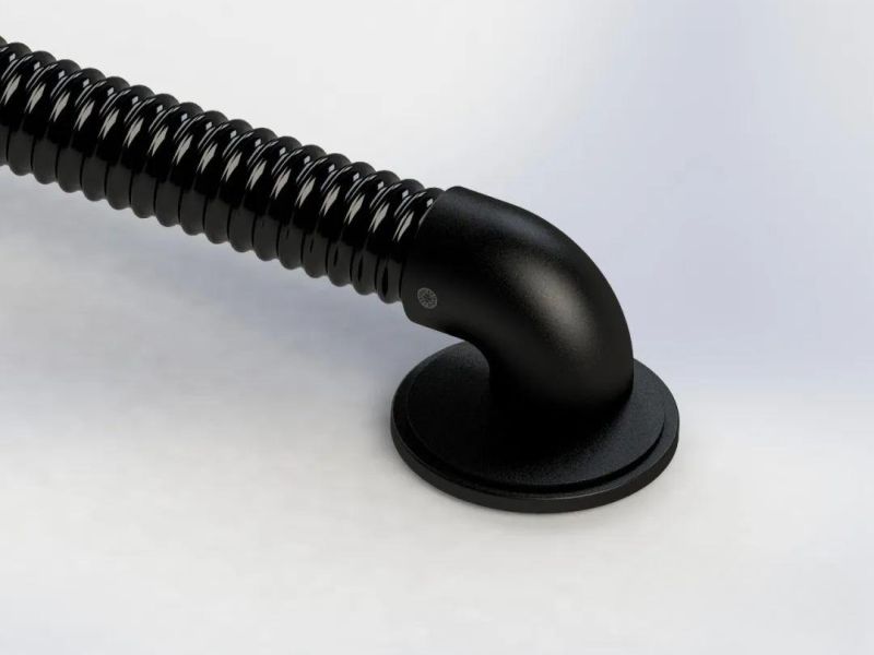 90度弯头，接头盘OD98mm，管ID38