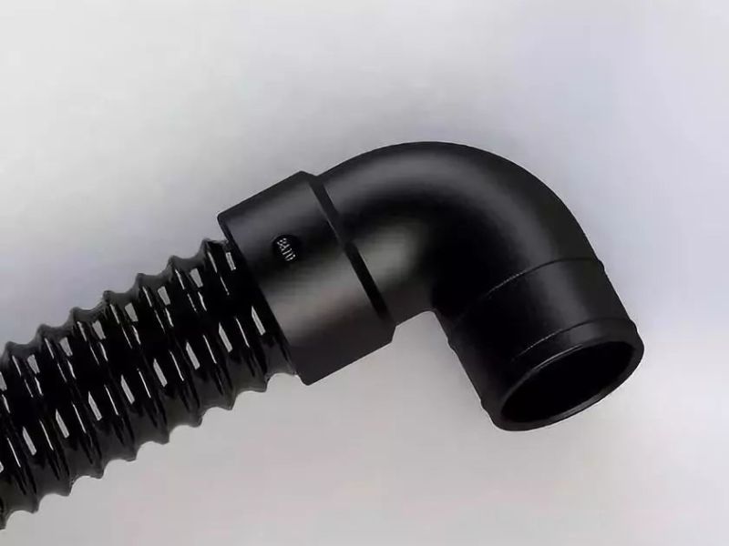 90&deg;弯头，接头口部ID38，管ID38